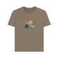 Twin Peaks Sunrise Women's Organic T-Shirt - Loom & Sprout