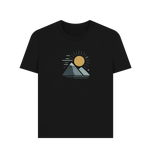 Twin Peaks Sunrise Women's Organic T-Shirt - Loom & Sprout