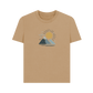 Twin Peaks Sunrise Women's Organic T-Shirt - Loom & Sprout