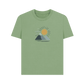Twin Peaks Sunrise Women's Organic T-Shirt - Loom & Sprout