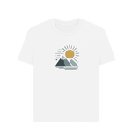 Twin Peaks Sunrise Women's Organic T-Shirt - Loom & Sprout