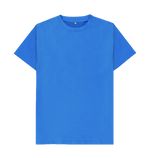 Bright Blue Men's Organic T-Shirts