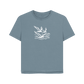 Waves and Wings Women's Relaxed Fit Organic T-shirts - Loom & Sprout