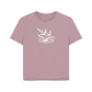 Waves and Wings Women's Relaxed Fit Organic T-shirts - Loom & Sprout