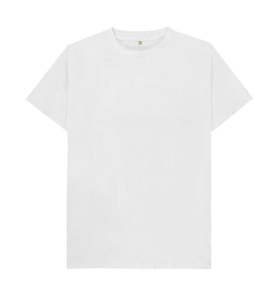 White Men's Organic T-Shirts