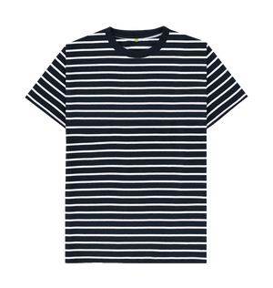 White Stripes Printed Premium T-Shirt