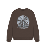 Windmill Women's Oversized Fit Organic Sweatshirt - Loom & Sprout