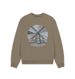 Windmill Women's Oversized Fit Organic Sweatshirt - Loom & Sprout