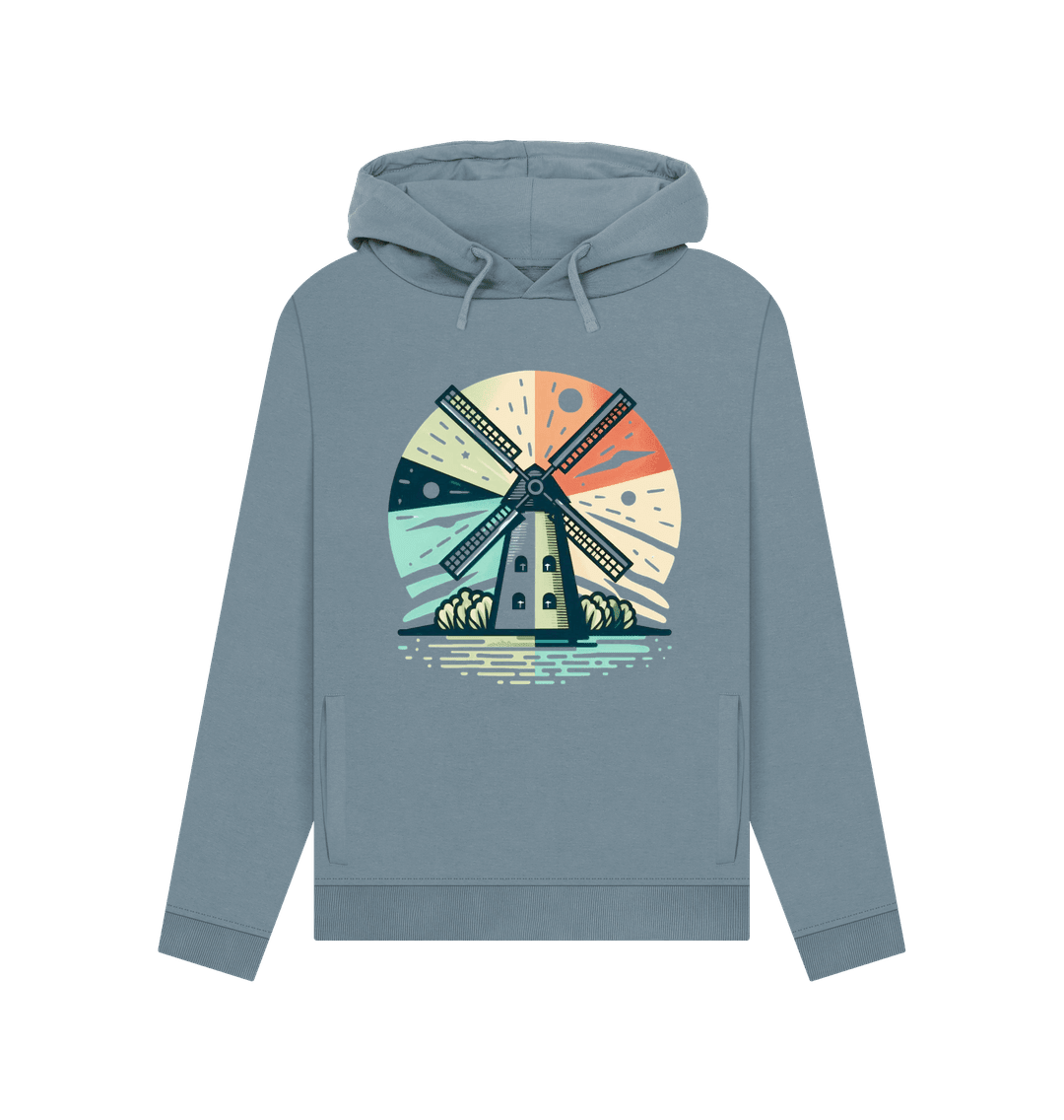 Windmill Women's Pullover Organic Hoodie - Loom & Sprout