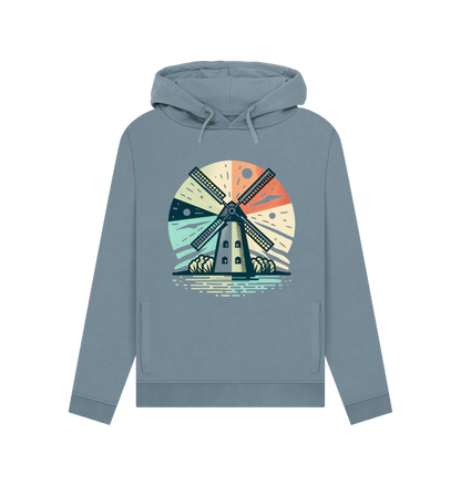 Windmill Women's Pullover Organic Hoodie - Loom & Sprout