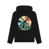 Windmill Women's Pullover Organic Hoodie - Black