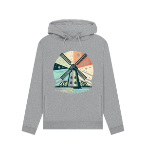 Windmill Women's Pullover Organic Hoodie - Loom & Sprout