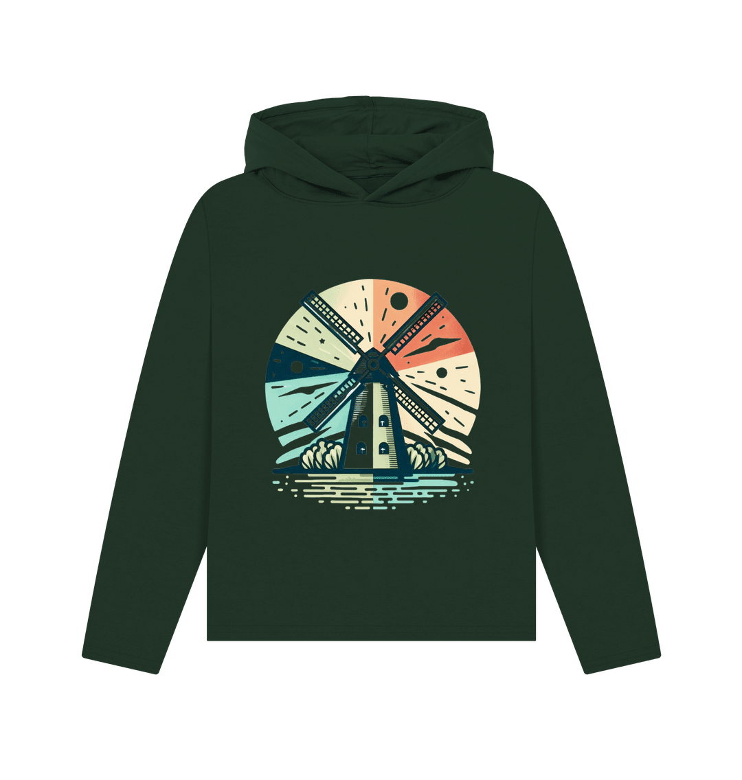 Windmill Women's Relaxed Fit Organic Hoodie - Loom & Sprout
