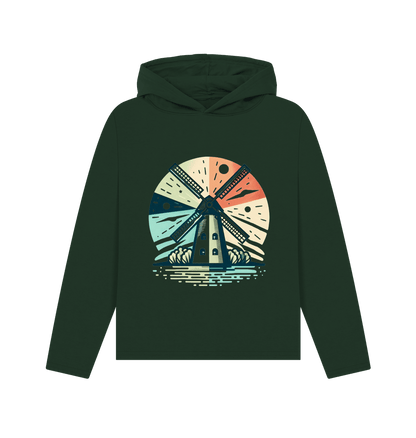 Windmill Women's Relaxed Fit Organic Hoodie - Loom & Sprout