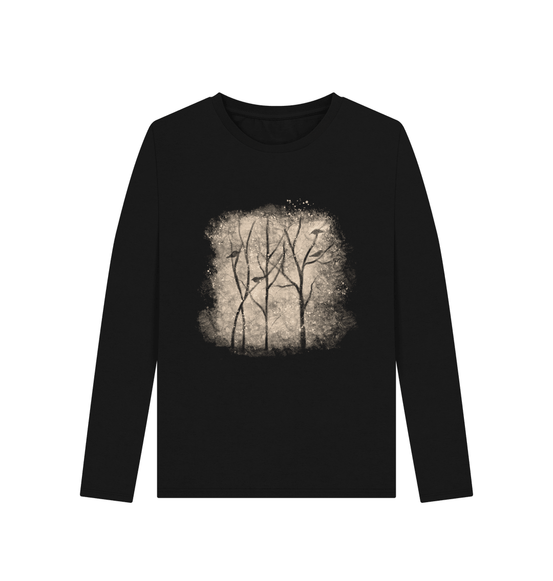 Winter Stems Women's Long Sleeve Organic T-Shirt - Loom & Sprout