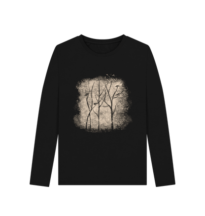 Winter Stems Women's Long Sleeve Organic T-Shirt - Loom & Sprout