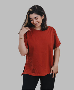 Women's relaxed fit organic cotton t-shirt