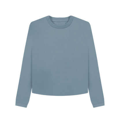 Women's Boxy Fit Organic Jumpers - Loom & Sprout