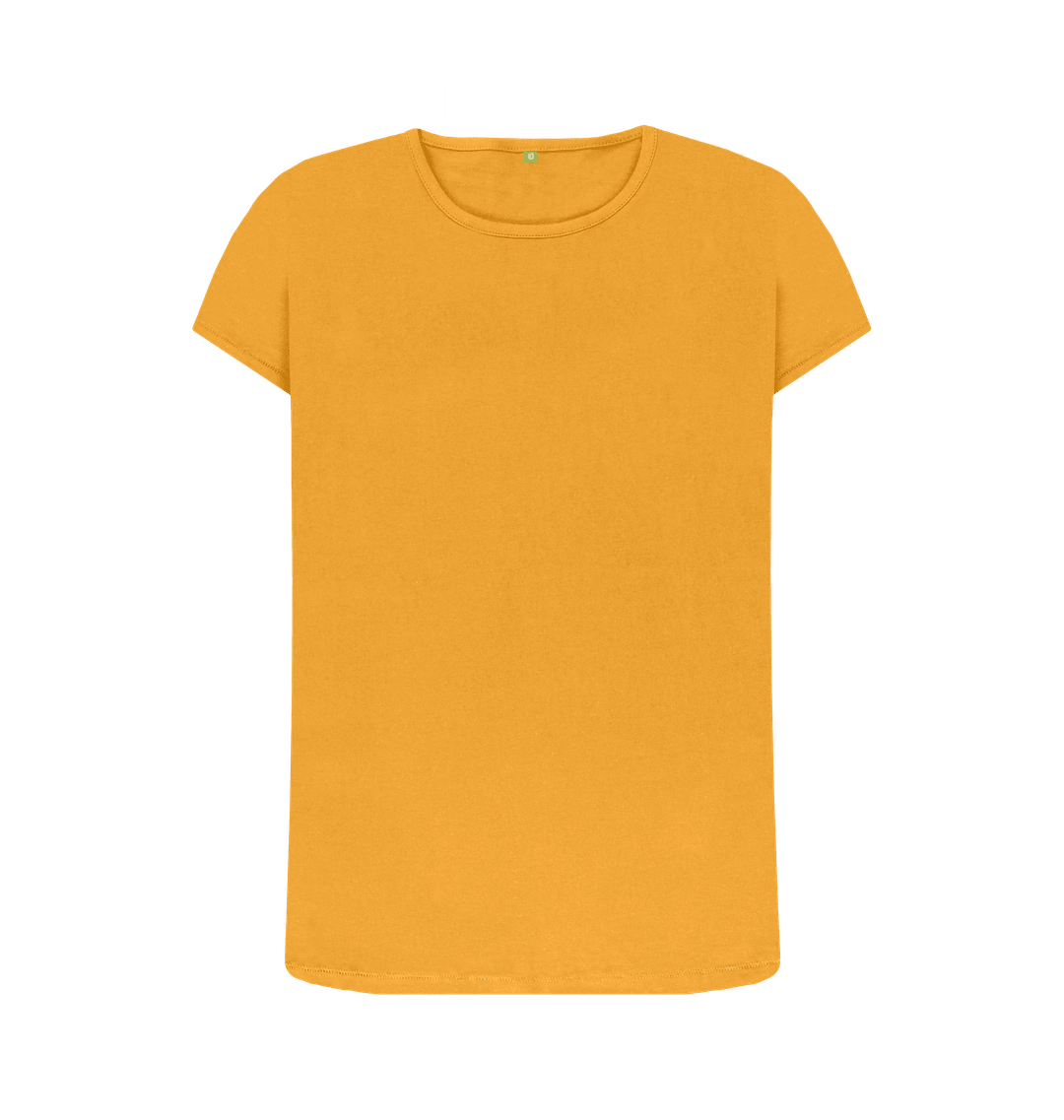 Women's Crew Neck Organic T-Shirts - Loom & Sprout
