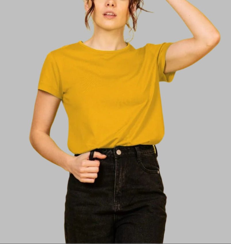 Women's Crew Neck Organic T-Shirts - Loom & Sprout