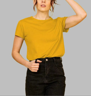 Women's Crew Neck Organic T-Shirts - Loom & Sprout