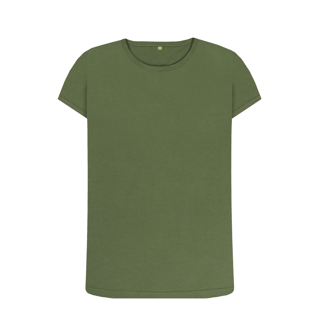 Women's Crew Neck Organic T-Shirts - Loom & Sprout