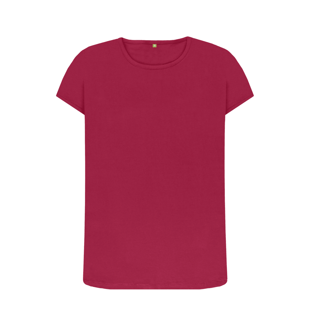 Women's Crew Neck Organic T-Shirts - Loom & Sprout