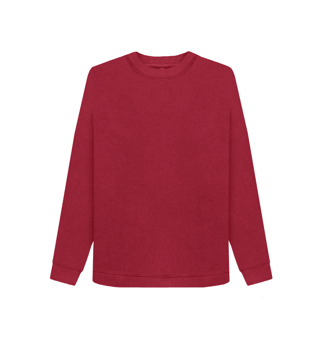 Women's Crewneck Organic Jumper - Loom & Sprout