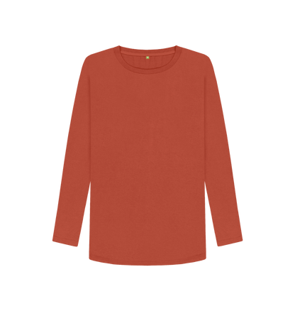 Women's Long Sleeve Organic T-Shirts - Loom & Sprout