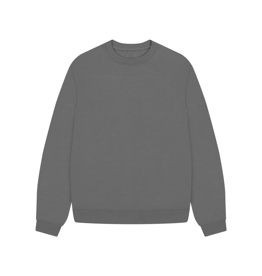Women's Oversized Fit Organic Sweatshirt - Loom & Sprout