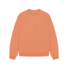 Women's Oversized Fit Organic Sweatshirt - Apricot