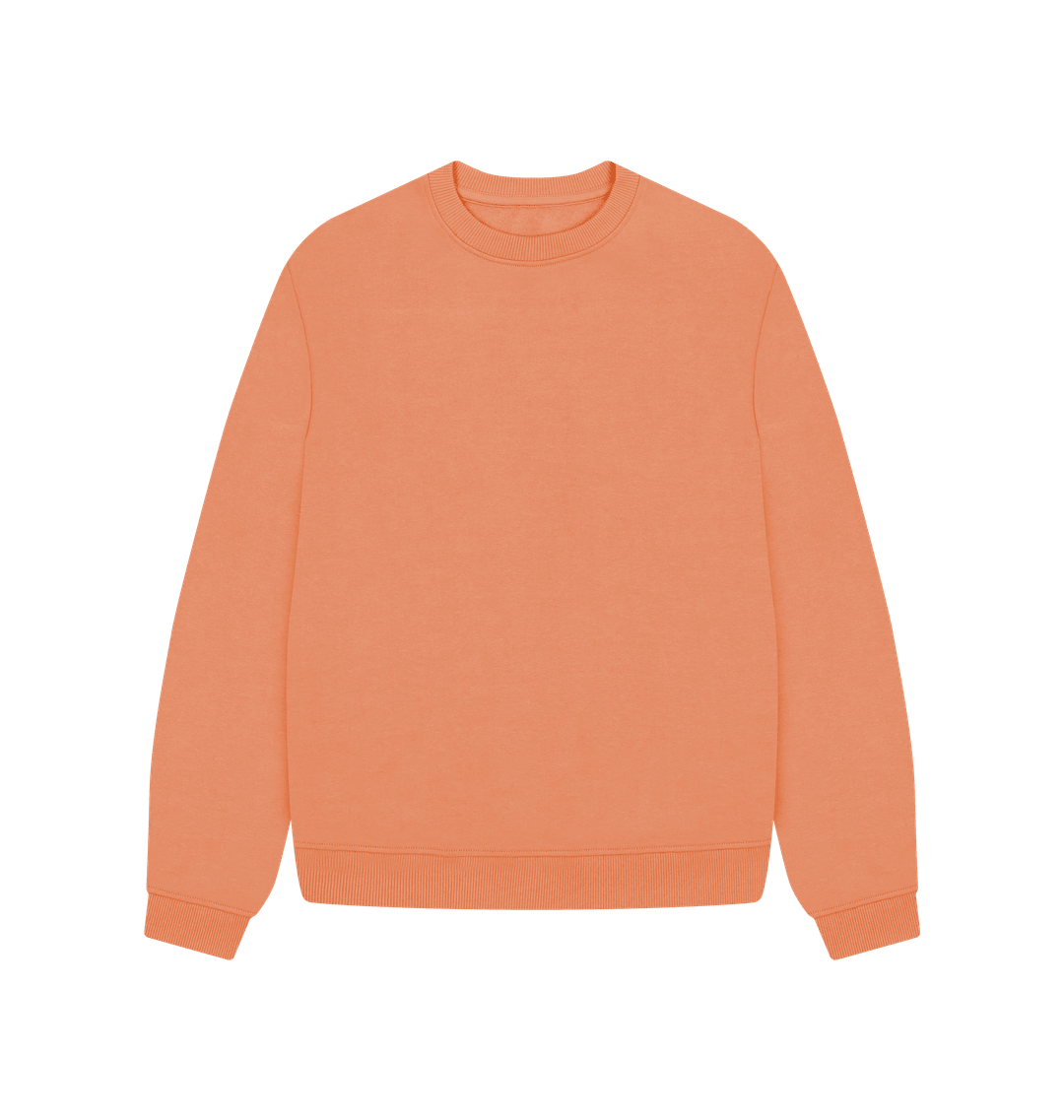 Women's Oversized Fit Organic Sweatshirt - Loom & Sprout
