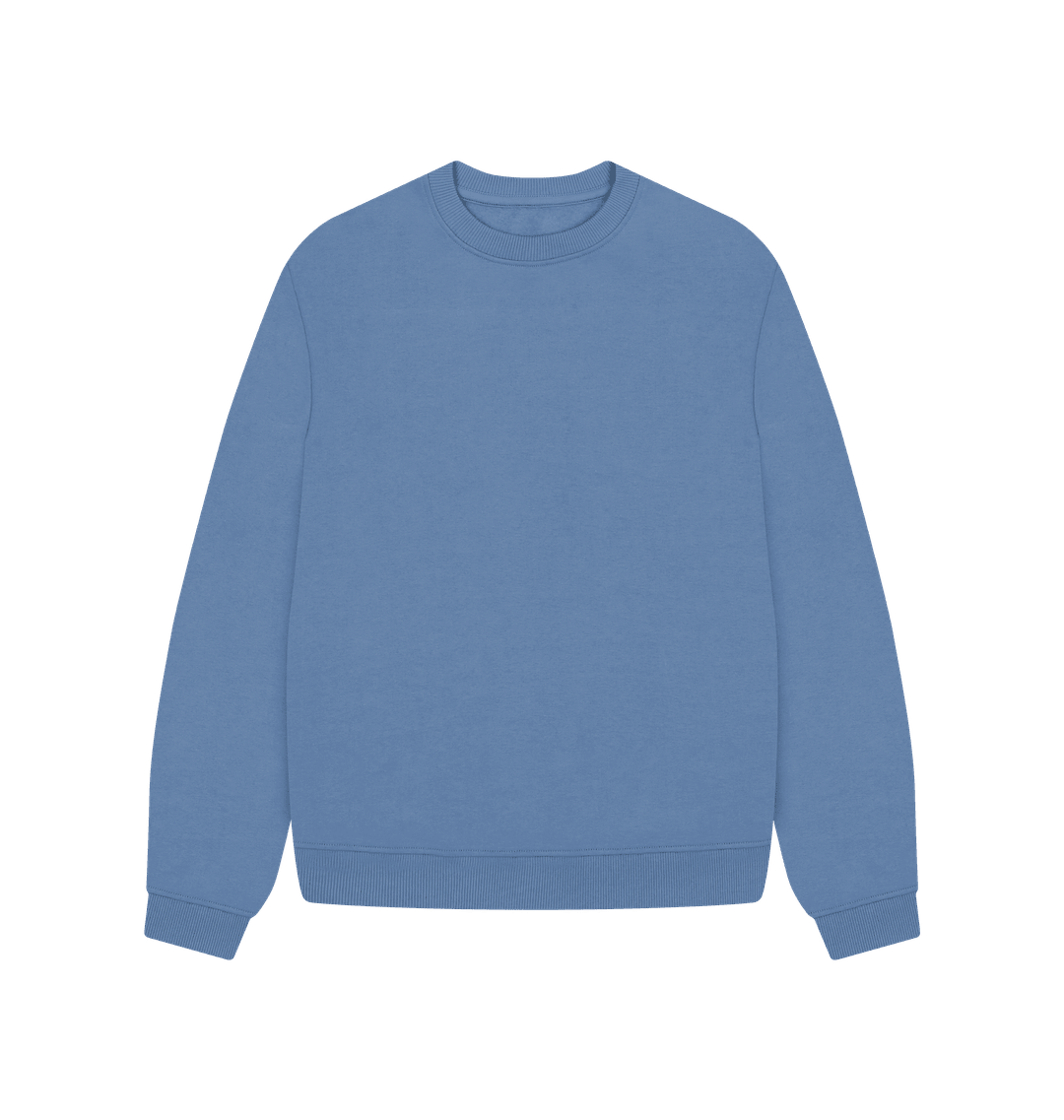 Women's Oversized Fit Organic Sweatshirt - Loom & Sprout
