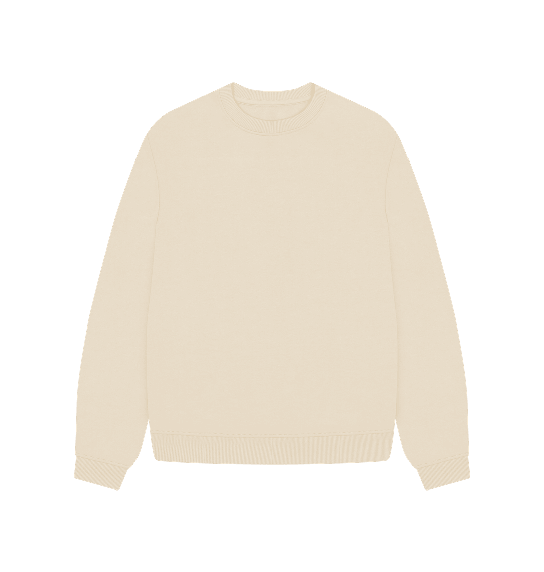 Women's Oversized Fit Organic Sweatshirt - Loom & Sprout