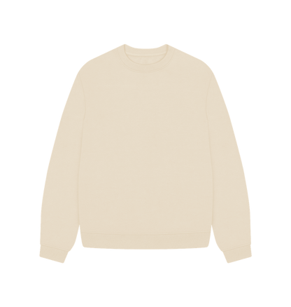 Women's Oversized Fit Organic Sweatshirt - Loom & Sprout