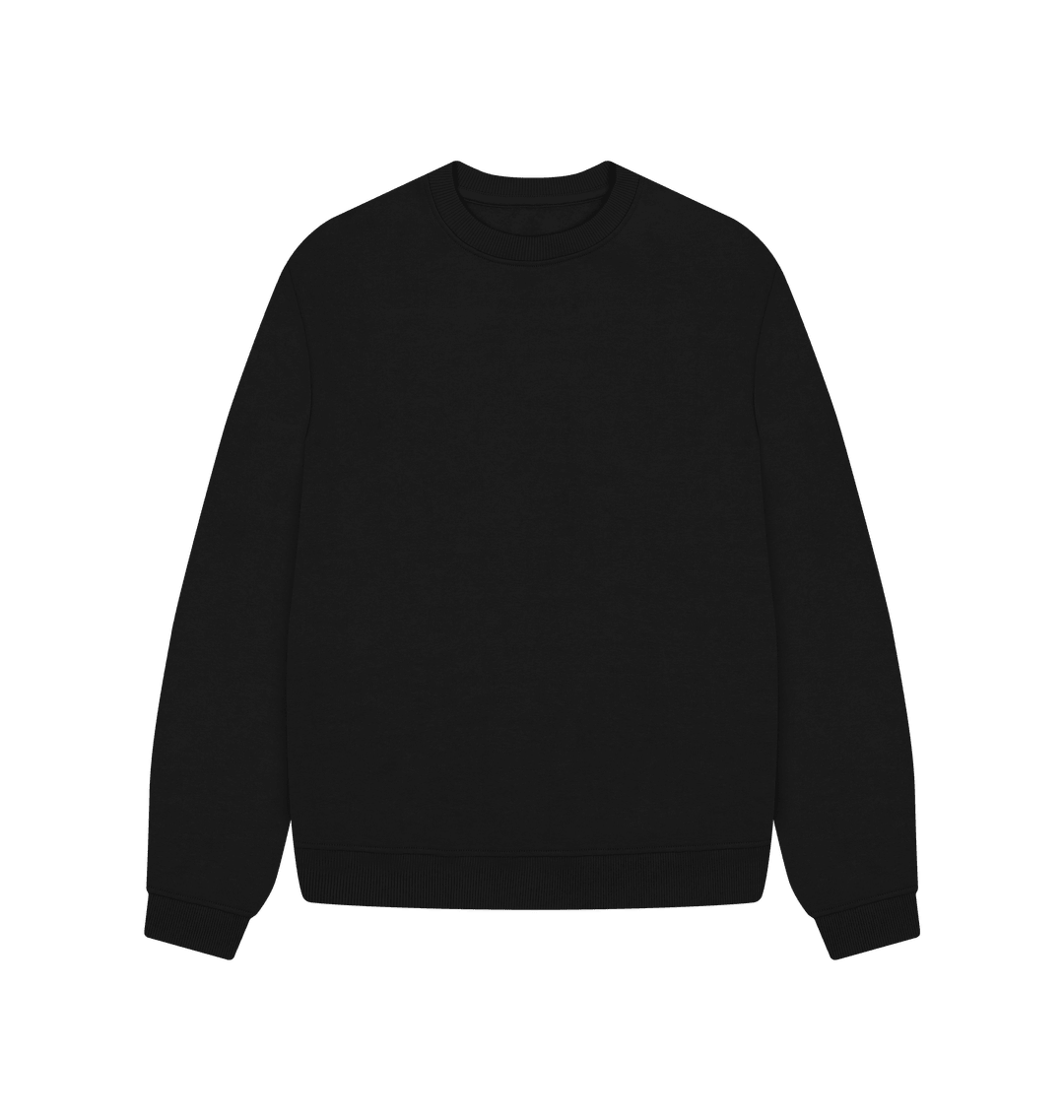 Women's Oversized Fit Organic Sweatshirt - Loom & Sprout