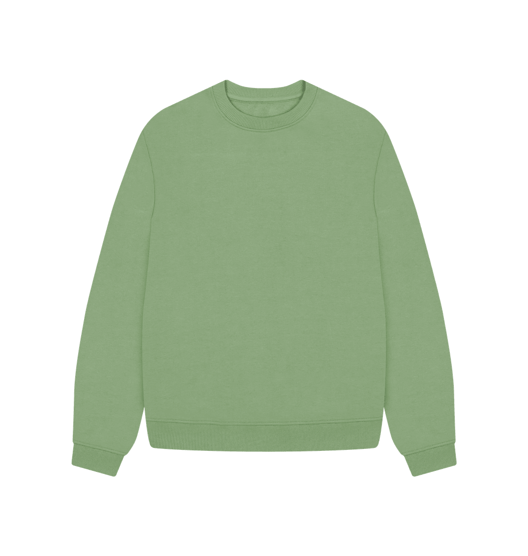 Women's Oversized Fit Organic Sweatshirt - Loom & Sprout