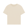 Women's Oversized Fit Organic T-Shirts - Oat