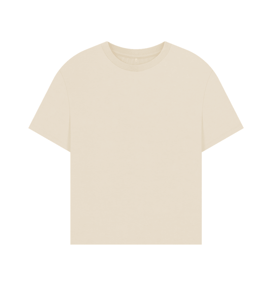 Women's Oversized Fit Organic T-Shirts - Loom & Sprout