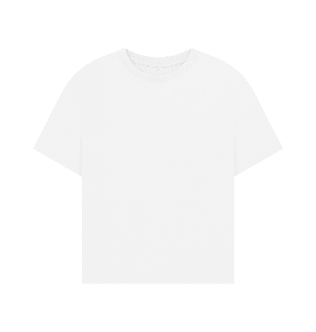 Women's Oversized Fit Organic T-Shirts - Loom & Sprout