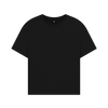 Women's Oversized Fit Organic T-Shirts - Black