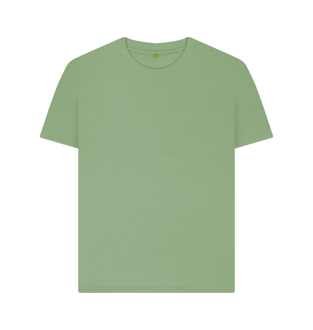 Women's Plain Organic T-Shirts - Loom & Sprout