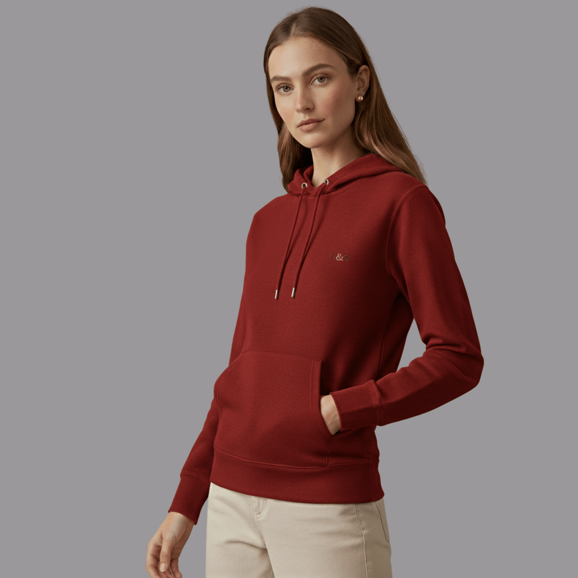 Women’s Pullover Midnight Hoodie | Organic, Regular Fit - Loom & Sprout