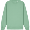 Women’s Pullover Natural Sweatshirt | Organic, Regular Fit - Misty Jade