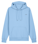 Women’s Pullover Ocean Blue Hoodie | Organic, Regular Fit - Loom & Sprout