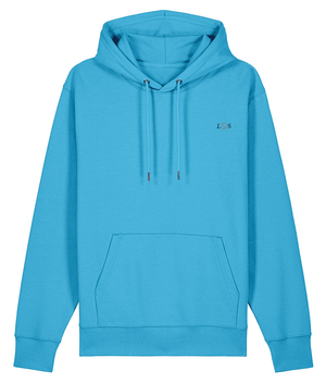 Women’s Pullover Ocean Blue Hoodie | Organic, Regular Fit - Loom & Sprout