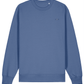 Women’s Pullover Ocean Blue Sweatshirt | Organic, Regular Fit - Loom & Sprout