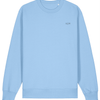 Women’s Pullover Ocean Blue Sweatshirt | Organic, Regular Fit - Blue Soul