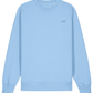 Women’s Pullover Ocean Blue Sweatshirt | Organic, Regular Fit - Loom & Sprout