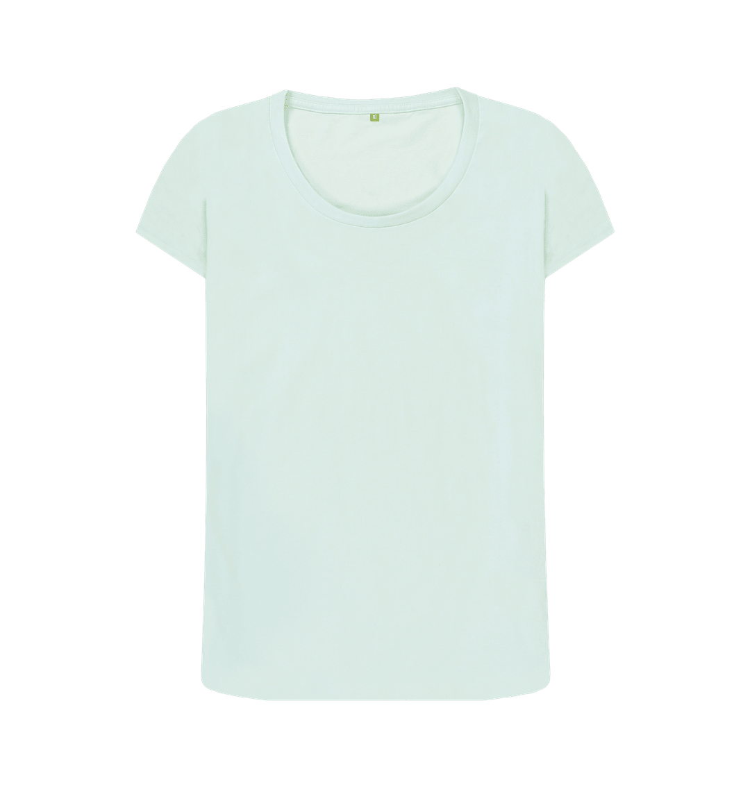 Women's Scoop Neck Organic T-Shirts - Loom & Sprout